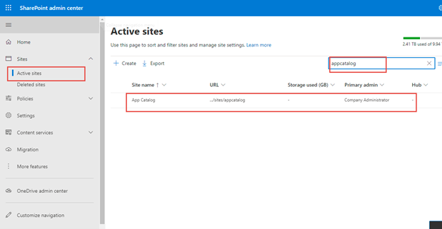 How To Create App Catalog In Modern SharePoint Online
